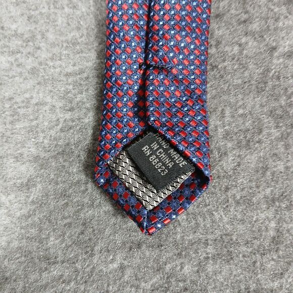 Ivy Crew Maroon Hand Made 100% Polyester Men’s Neck‎ Tie Made In China - Picture 7 of 10